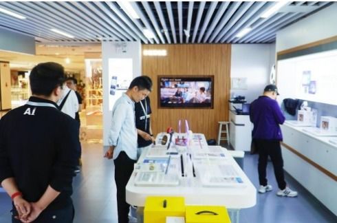 打卡杭州科大訊飛直營店 智能辦公 智慧學習產(chǎn)品應有盡有